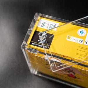 Factory Wholesale Price Custom High Quality Transparent Acrylic Game OP Storage <b>Box</b> <b>with</b> Magnetic <b>Lid</b> - Product Image 3