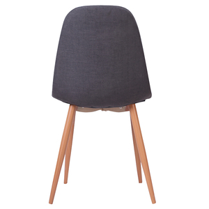 Free Sample Gray Completely Density New Upholstery Training Stackable Technology Rufted <strong>Patchwork</strong> Set Fabric <strong>Dining</strong> <strong>Chair</strong> - Product Image 5
