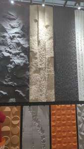 Durable écologique anti-dérapant ignifuge résistant à la chaleur polyuréthane extérieur Faux Rock panneau mural 300*120 mince <span class=keywords><strong>dalle</strong></span> solide - Product Image 4