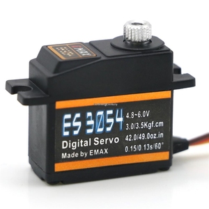 Servo numérique Emax ES3054 17G 3.5K 0,13 seconde 23T à engrenages métalliques pour avions, hélicoptères et bateaux télécommandés F3A 3D – Amélioration ES3154 - Product Image 2