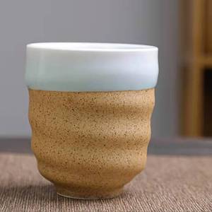 Tazze da <span class=keywords><strong>caffè</strong></span> fatte a mano in ceramica retrò in argilla <span class=keywords><strong>senza</strong></span> manico per ristorante e tazza da <span class=keywords><strong>caffè</strong></span> araba personalizzata per uso domestico - Product Image 1