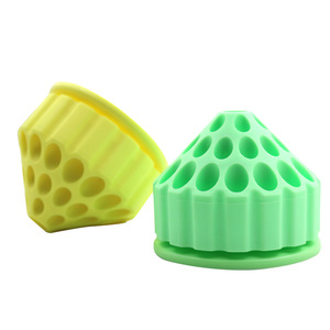 Boîte de rangement pour fraises dentaires, design en nid d'abeille rotatif à 360 degrés pour accessoires de perceuse dentaire - Product Image 2