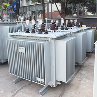 Transformador Eléctrico Industrial Trifásico de Distribución para Exteriores, Sumergido en Aceite, TSTY 400KVA 630KVA 11/415KV