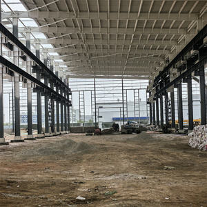 Structure <span class=keywords><strong>en</strong></span> acier pour atelier industriel, entrepôt préfabriqué, <span class=keywords><strong>kit</strong></span> pour la fabrication, construction rapide, économique - Product Image 3