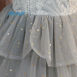 <span class=keywords><strong>Vestido</strong></span> <span class=keywords><strong>Moderno</strong></span> de Satén MQATZ para Niñas, Traje de Princesa con Cuentas para Fiesta de Cumpleaños, Atuendo para Bebés, Celebración en la Playa LP685 - Product Image 4