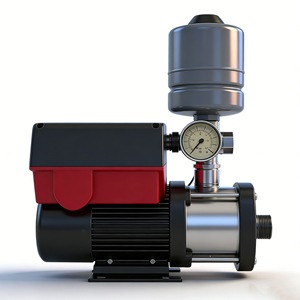 ปั๊มน้ำเพิ่มแรงดัน Grundfos CMBE แบบปรับความถี่ได้ 0.1-10 บาร์ สตาร์ท-สต็อปอัตโนมัติ มอเตอร์เฟสเดียว เชื่อมต่อแบบหน้าแปลน น้ำประปา - Product Image 1