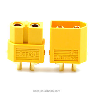 Özelleştirilmiş yüksek kalite Amass Plug fiş XT60-<span class=keywords><strong>M</strong></span> XT60-F konnektörler terminalleri altın kaplama erkek ve dişi konnektör fiş - Product Image 1