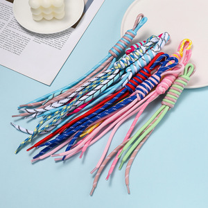 Colorful Polyester Lanyard Woven <b>Id</b> Card <b>Holder</b> Durable DIY Jewelry Accessories Summer 2025 Yiwu Origin - Product Image 4