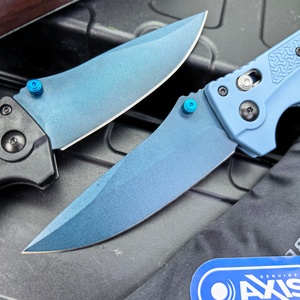 Cuchillo EDC para acampar al aire libre con mango de fibra de nailon y hoja de material CPM Magnacut, ideal para equipo de senderismo. - Product Image 5
