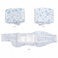 Couches jetables pour chiens mâles en film PE, très absorbantes, douces, non tissées, ajustement sûr, plusieurs tailles, pour l'incontinence – Meilleures ventes