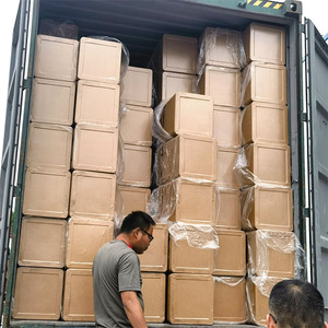 Square Fiber <b>Drums</b> Brown UN Marked Shipping Barrels Recyclable Eco Friendly Packaging for Dangerous Goods - Product Image 5