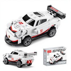 Juego <span class=keywords><strong>de</strong></span> Construcción Educativo <span class=keywords><strong>de</strong></span> Plástico ABS con 4 Rejillas y Sistema <span class=keywords><strong>de</strong></span> Arrastre, Juguete DIY para Niños <span class=keywords><strong>de</strong></span> 5 a 14 Años, Estimula las Habilidades STEM, Escala 1:5, <span class=keywords><strong>Carreras</strong></span> - Product Image 1