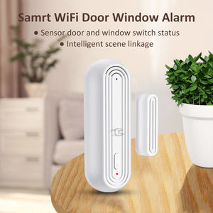 Capteur d'ouverture de porte/fenêtre sans fil intelligent Tuya Wi-Fi, portable, en ABS, système d'alarme de sécurité domestique, capteur de contact de porte - Product Image 2