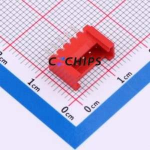 WAFER-HY2.0-5PZZ-R62 Wire-to-Board Pin Header Through hole Component (THT),P=2mm Connector 1x5P 2mm Through Hole HY - Product Image 1