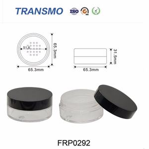 Wholesale Powder Boxes Private Label Gold Colored Powder <b>Box</b> Round Plastic Blush Container Powdered <b>Milk</b> <b>Box</b> - Product Image 2