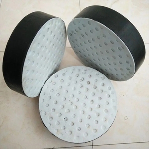 Almohadilla de rodamiento de goma para carretera, rodamiento elastomérico de puente laminado reforzado con acero - Product Image 4