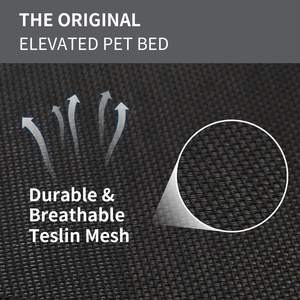 Precio de fábrica, conveniente Cama grande desmontable para mascotas, cama elevada para <span class=keywords><strong>perros</strong></span>, cama elevada para <span class=keywords><strong>perros</strong></span> con marco de acero, cama elevada portátil para mascotas para <span class=keywords><strong>perros</strong></span> - Product Image 3