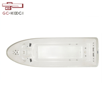 Baignoire à double tourbillon de 7m, haute qualité, baignoire d'extérieur pour massage en acrylique, spa, livraison gratuite