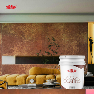Revêtement mural et <span class=keywords><strong>peinture</strong></span> DUBANG pour la conception de murs décoratifs résidentiels avec laque métallisée dorée - Product Image 2