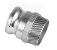 Raccord rapide de type F en acier inoxydable/laiton/aluminium/PP, pièces moulées en métal pour conduite de carburant automobile