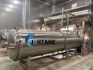 Nuovo Sterilizzatore Orizzontale per Alimenti ad Alta Sicurezza, <span class=keywords><strong>Autoclave</strong></span> a Rottazione - Product Image 4