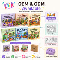 Libros para Colorear con Muchos Temas Acogedores de KAIX, 10 Libros con un Estilo Bonito y Relajante para Adultos y Adolescentes, Programas de Venta Minorista