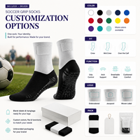 Chaussettes de football avec logo ODM pour les collections de merchandising des clubs, avec programmes d'achat en gros