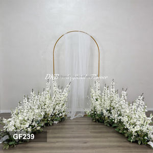 DKB Camino de Rosas Artificiales Blancas de Alta Calidad para Bodas, Decoración de Pasillo, Tacto Real, Reutilizable, Colores Personalizables, Día de la Madre - Product Image 3