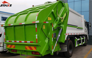 Sıcak satış 6-10 ton yük kapasitesi küçük çöp kamyonu 98% sıkıştırma oranı 300km + günlük aralığı düşük fiyat çimento kamyonları - Product Image 2