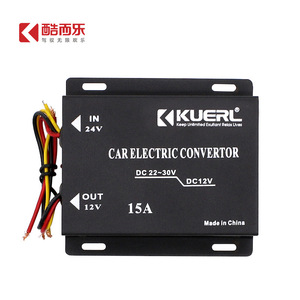 Convertisseur électrique de voiture KUERL 24V vers 12V 15A DC-DC pour alimentation de véhicule - Product Image 5