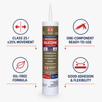Sellador de Silicona Neutro GP de Calidad Superior, Resistente al Agua y a la Intemperie, Muestra Gratuita, Precio de Fabricante OEM