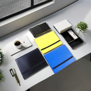 สมุดใส่การ์ดแบบมีสายรัด 160 ช่อง ป้องกัน RFID พร้อมซิปปิด หนา 30 มม. สำหรับการ์ด TCG/Yugioh และการ์ดกีฬา - วัสดุ PU 70 กรัม - Product Image 5