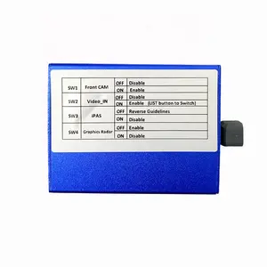 Adaptateur d'interface de caméra arrière pour Peugeot 408/508/308S/2008, système automatique avec Module de guidage de stationnement