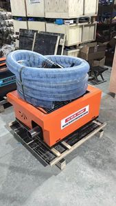 Pompe à béton électrique sur remorque 220 ou 380 Volts pour structures secondaires, légère, pour mortier - Product Image 3