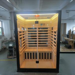 <span class=keywords><strong>Sauna</strong></span> de vapor <span class=keywords><strong>seco</strong></span> de madera con cicuta canadiense de bajo <span class=keywords><strong>precio</strong></span>, sala de <span class=keywords><strong>Sauna</strong></span> de infrarrojo lejano para 1 persona - Product Image 6