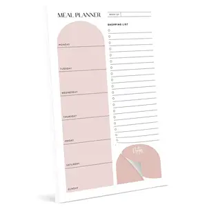 Impresión personalizada Memo semanal Do To List Planner Office Tear Off Memo Bloc de notas
