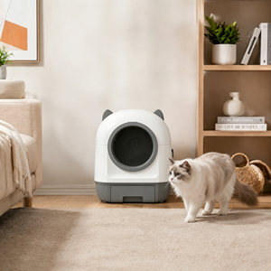 Caja de Arena Autolimpiable para Gatos, Automática, Inteligente, Segura y Silenciosa, para Familias con Varios Gatos y Dueños de Mascotas Ocupados - Product Image 2