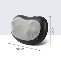 Coussin de massage corporel chauffant 3D à pétrissage, en promotion