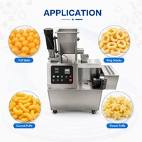 Machine à souffler les céréales, le riz et les granulés en acier inoxydable, extrudeuse d'aliments soufflés en promotion