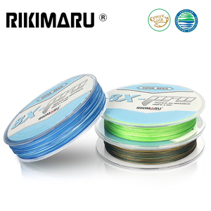 Camo Color 300m RIKIMARU X8 Super PE trenza líneas de pesca camuflaje marrón California azul GSoul verde mosca trenzada línea de pesca - Product Image 2