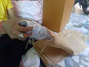 Cuerno Vikingo para Beber 100% Natural de Lujo, Diseño Personalizado, Auténtico Cuerno Artesanal para Cerveza con Acabado Pulido, Hecho en INDIA - Product Image 5