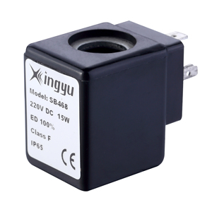 Bobine solénoïde SB468 AC 220V/110V DC 24V/12V Pneumatique Automobile Connexion DIN43650A Certifiée CE Garantie 1 an - Product Image 2