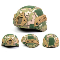 Casque tactique ABS double usage pour enfants, idéal pour la chasse, les jeux de CS et l'entraînement en extérieur, équipement de protection pour les élèves du primaire et les jeux de cosplay en plein air.