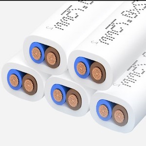 Cavo Electrico Rvvb 0.75mm2 2/3cores 300/500v Pure Copper Pvc Electric Wire Cable Electric Wire Flat Cord - Product Image 2