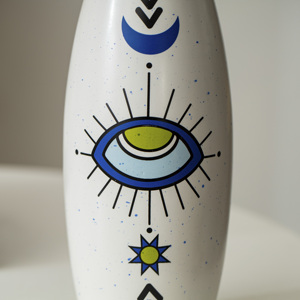 Ý Tưởng Sản Phẩm Mới Bình Hoa Gốm Bắc Âu Hiện Đại 2022 Với Hoa Nhân Tạo Để Trang Trí Nhà Cửa - Product Image 2