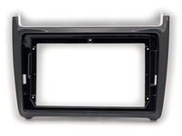 Kit Instalasi Panel Trim Refitting Frame Adaptor Radio Mobil 9 Inci, Kompatibel dengan Volkswagen Polo