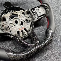 Volant sport en fibre de carbone à 3 branches avec revêtement PU pour les séries 1/2/3/6/7 M3, personnalisation sportive