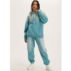 Conjunto Deportivo Premium de Invierno, 100% Algodón Tejido, Estampado Informal, Unisex, Transpirable, Lavado Ácido, Secado Rápido, 240g - Product Image 3