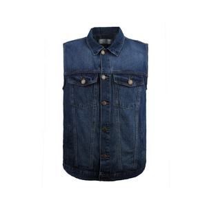 Outdoor Winter-Down Lightweight High Quality Custom Navy-Color Training Shooting-Hunting Denim Waistcoats Vests - Product Image 1