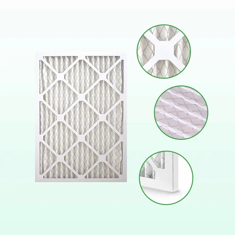 Merv 8 filters factory customization cotton Air conditioner filter plate with hepa filter